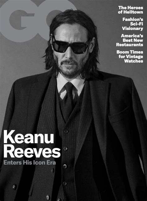 Keanu Reeves gq